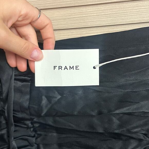 FRAME Harem Jumpsuit in Noir Black Women’s Size M - Picture 8 of 11